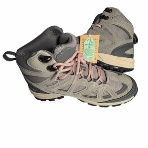 Denali NWT Women's Gray & Pink Lace Up Hiking Boots Size US 9